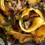 Pappardelle with Mushrooms