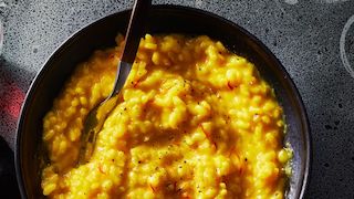 saffron risotto